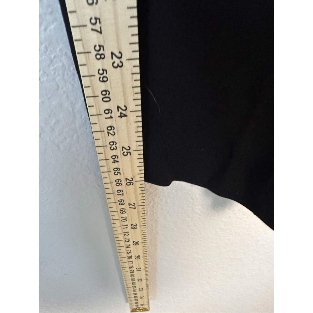 Banana Republic Women's Black Ponte Knit Ankle Dress Pants 16 Stretch Workwear - Picture 6 of 6